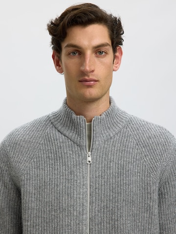 SELECTED - Cárdigan 'SLMCODY' en gris: frente