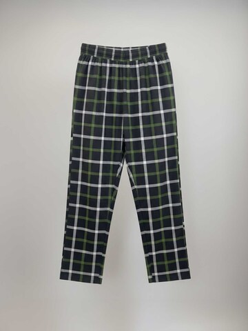 PANTONECLO Pyjama lang 'Pantoneclo Men’s Nightwear Set' in Zwart