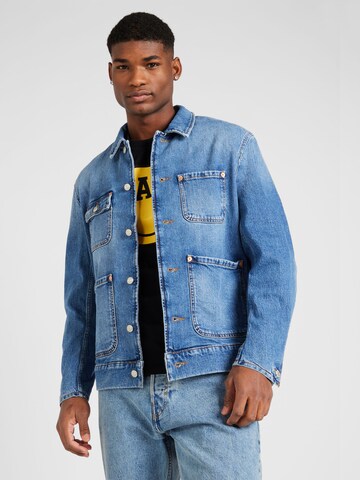 DRYKORN Between-Season Jacket 'MALONA' in Blue: front