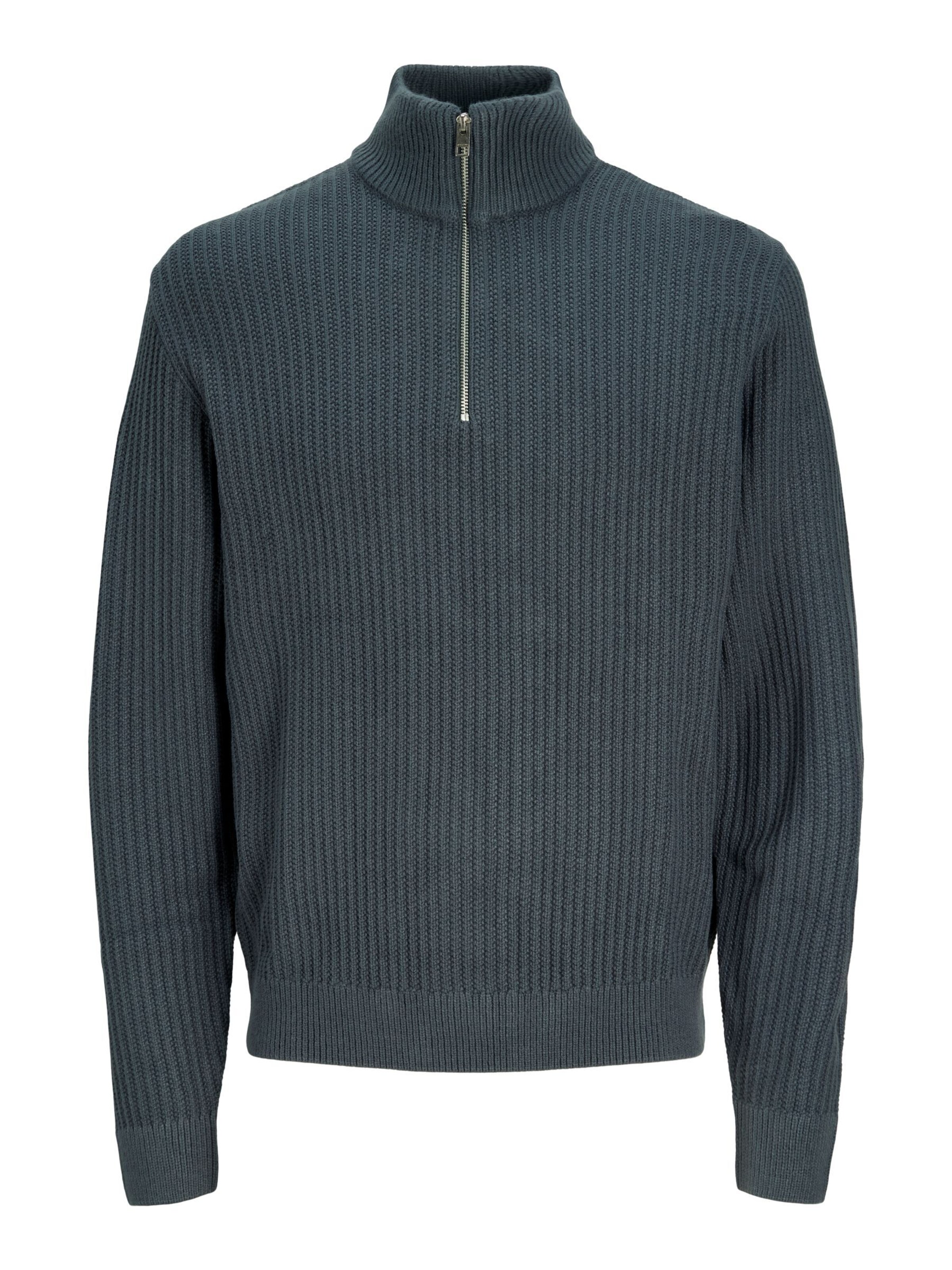 JACK & JONES Pullover 'JJSage' i grå: forside