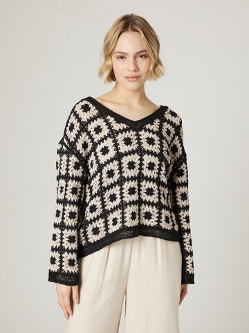 Guido Maria Kretschmer Women Pullover 'Lana' in Schwarz: Vorderseite