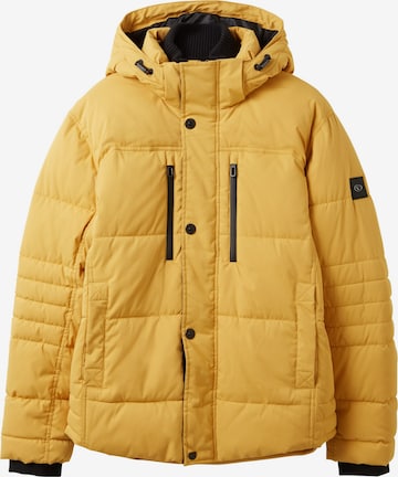 Veste d’hiver TOM TAILOR en jaune : devant