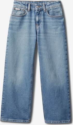 mėlyna Calvin Klein Jeans Plačios klešnės Džinsai 'SKATER': priekis