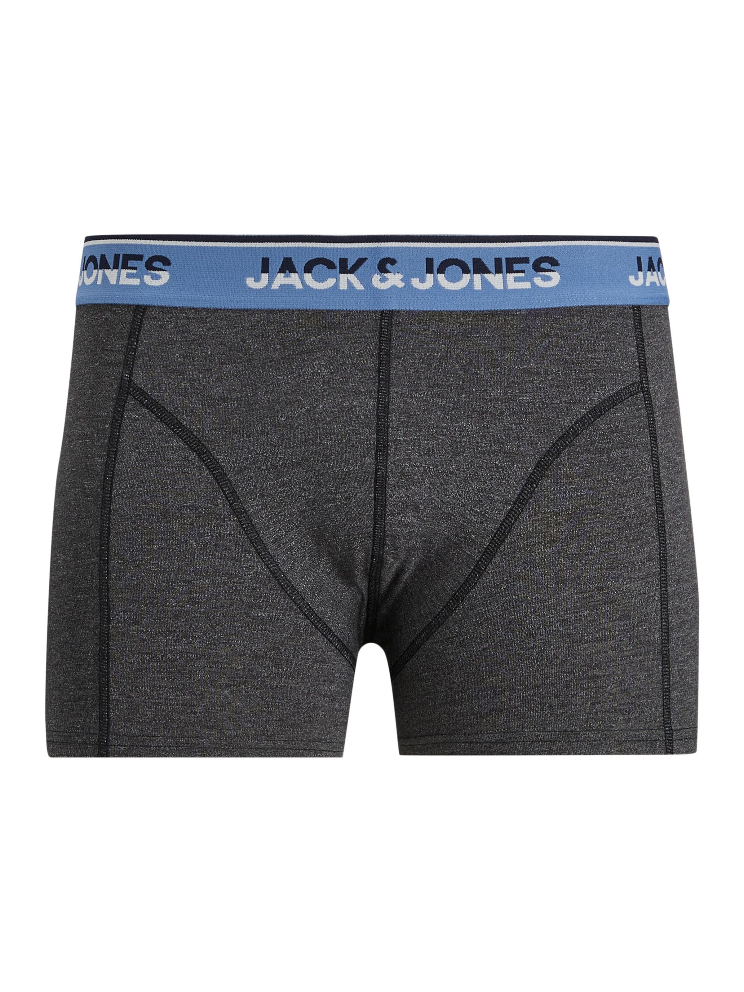 Sous-vêtements Boxers CURTIS JACK & JONES en Bleu Marine, Bleu-Gris 