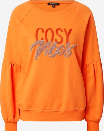 MORE & MORE Sweatshirt in Orange: front