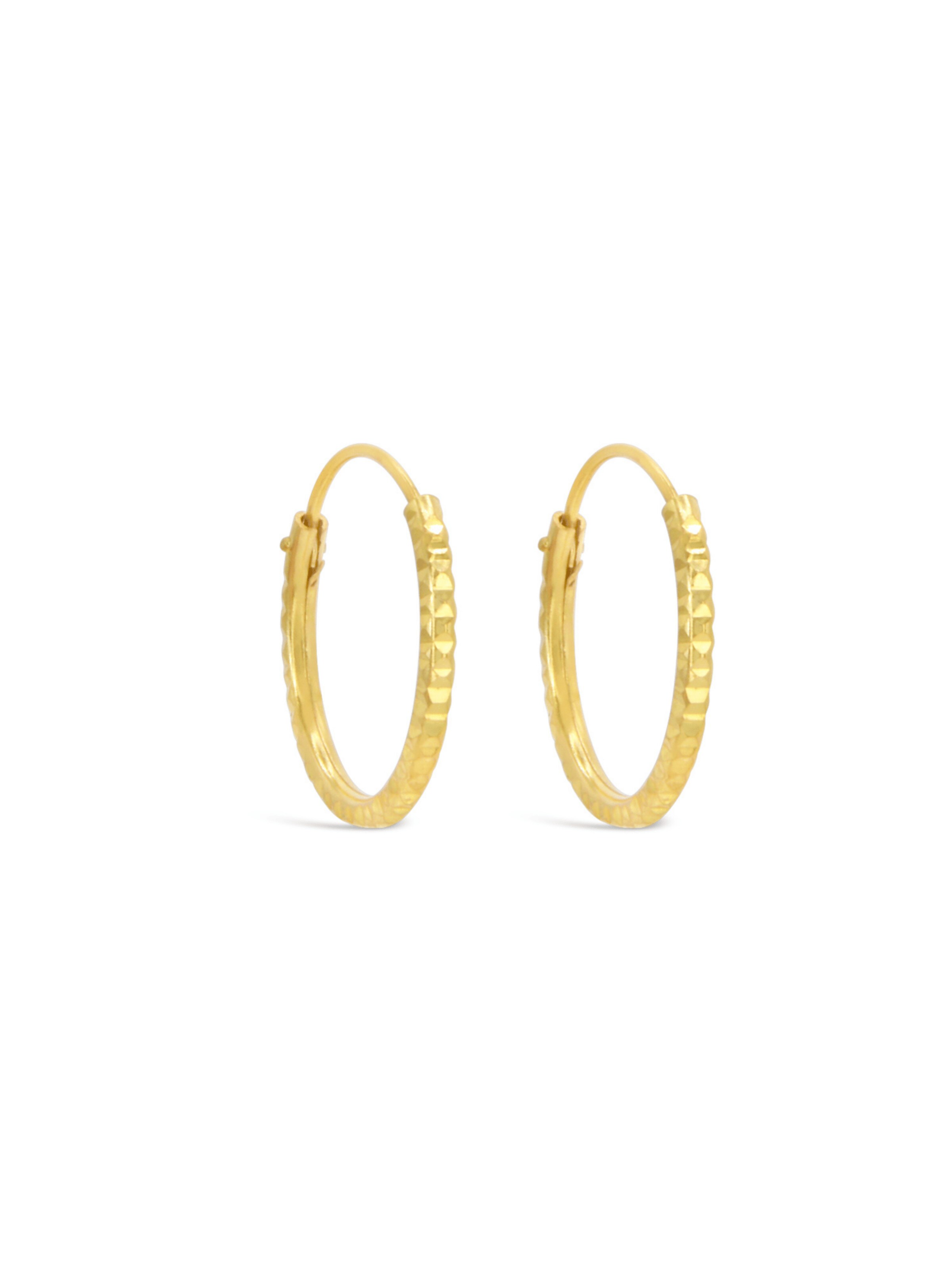 ARS-ARGENTI Earrings 'LOVELY EMMA - Creolen' in Gold