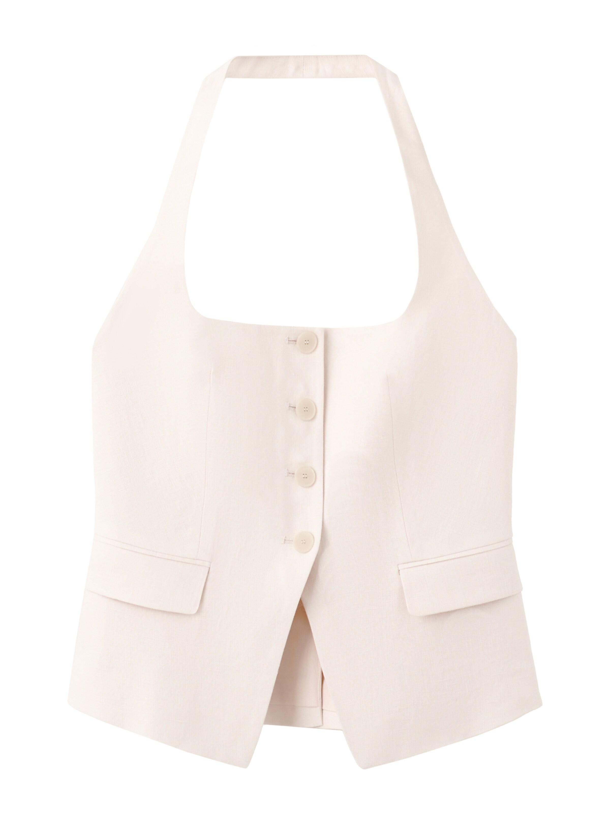 MANGO Telovnik 'Boreli' | bela barva, Prikaz izdelka