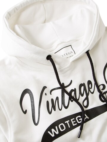 WOTEGA Sweatshirt 'WT Star' in White