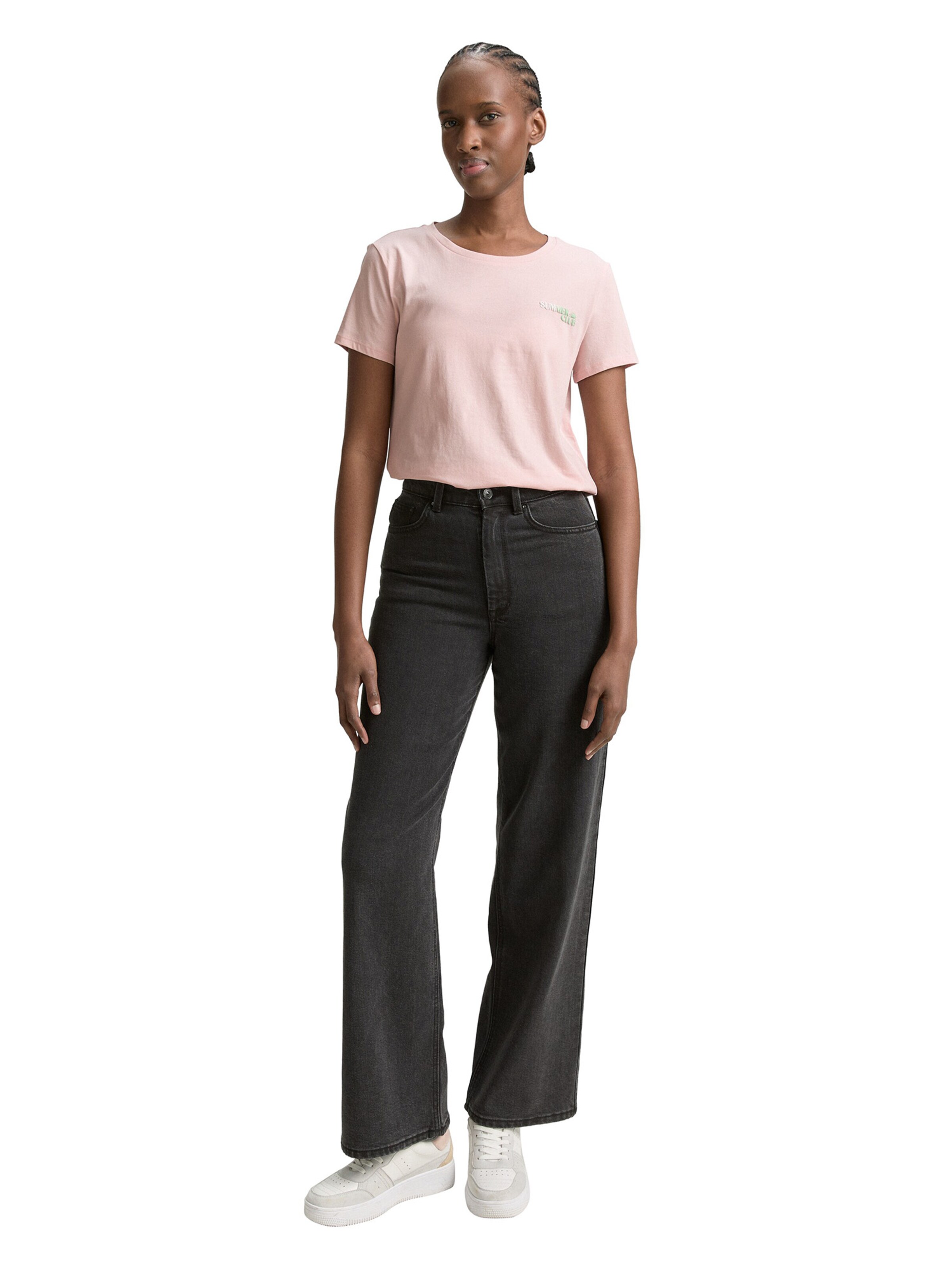 TOM TAILOR DENIM Majica | roza barva