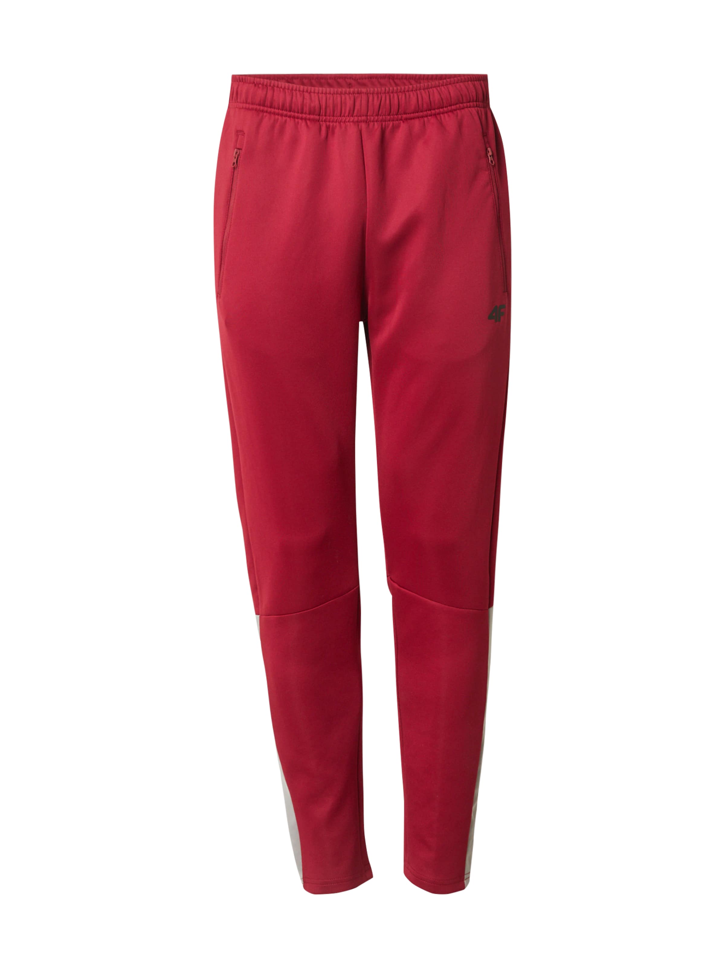 4F Tapered Παντελόνι φόρμας 'FNK' σε κόκκινο: μπροστά