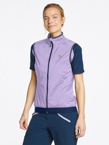 ZIENER Sports Vest 'NORWIGA' in Purple