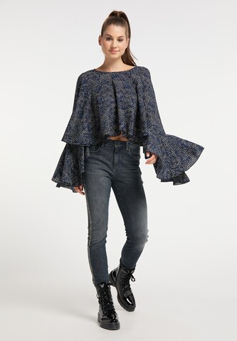 MYMO Blouse in Blue