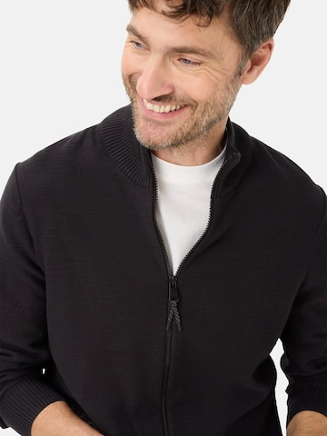 CAMEL ACTIVE Knit Cardigan in Black