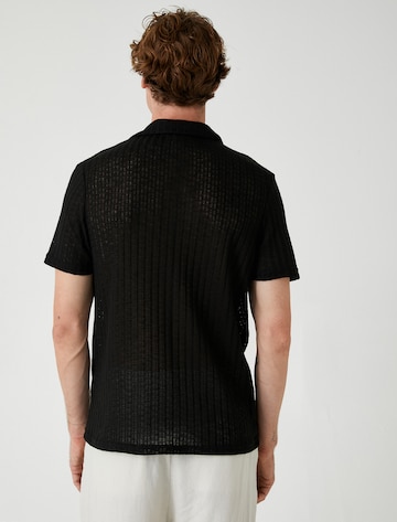 Koton Regular fit Overhemd in Zwart