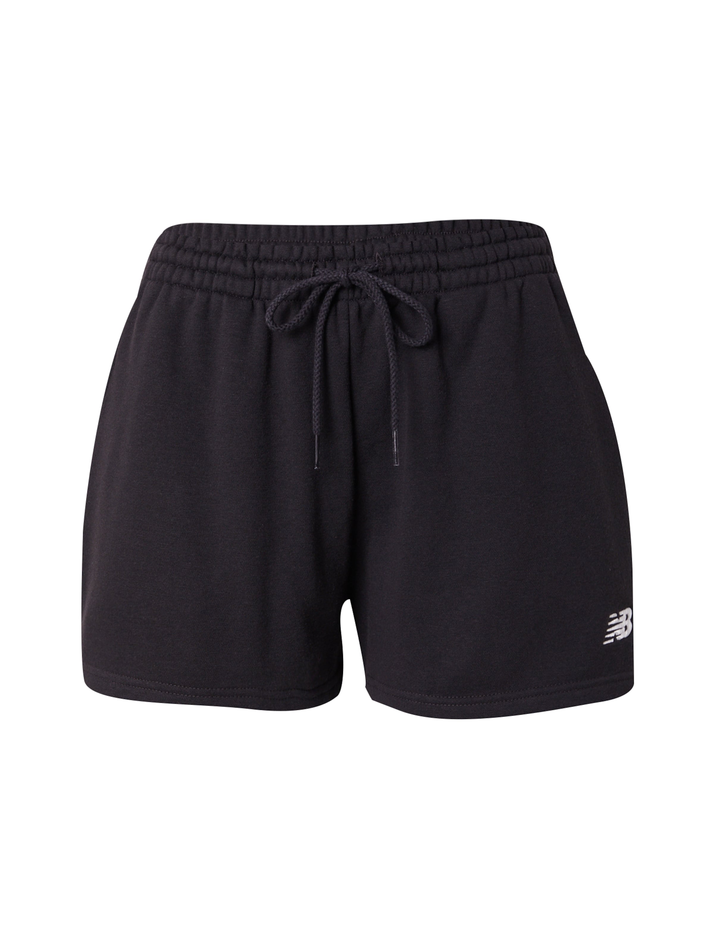 Regular Pantalon 'Essentials' new balance en noir : devant