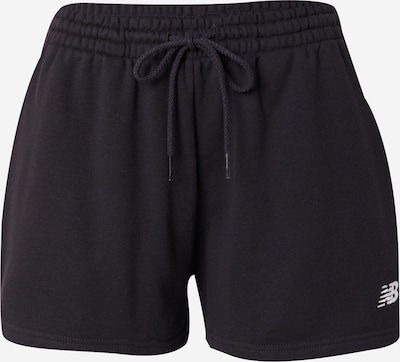 new balance Shorts in schwarz / weiß, Produktansicht