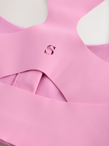 Bustier Soutien-gorge self. en rose