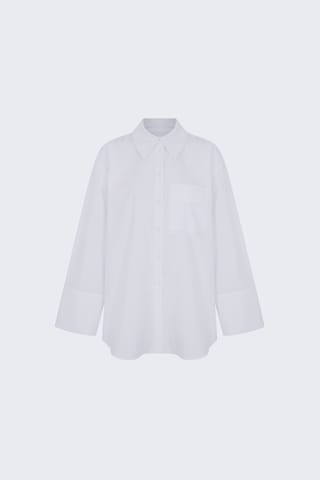 Aligne Блуза 'Geenie' в бяло: отпред
