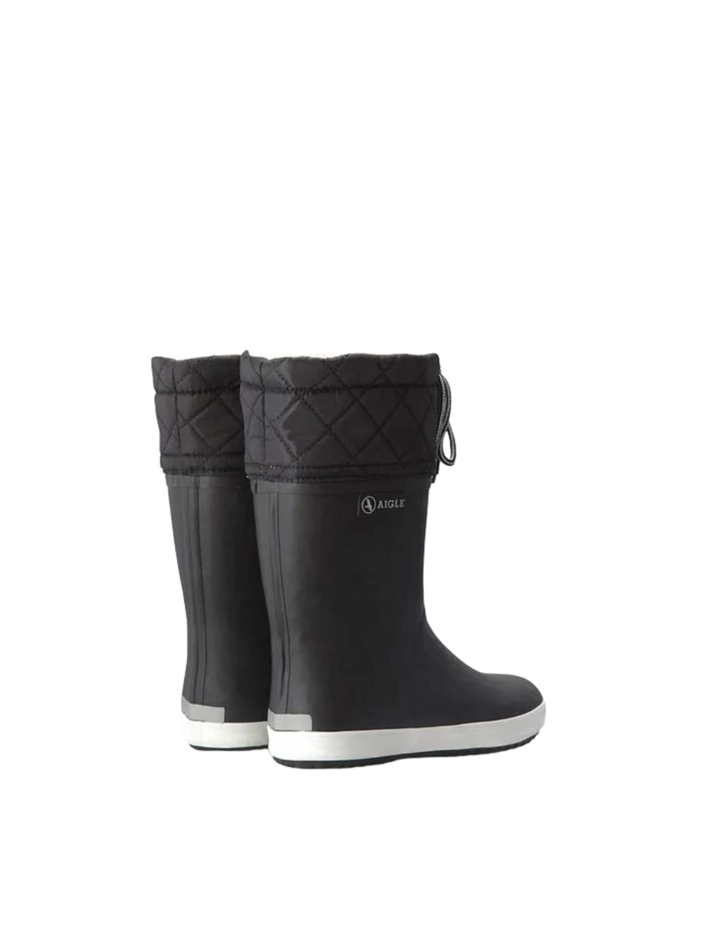 AIGLE Regenlaarzen 'GIBOULEE' in Zwart