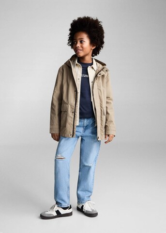 MANGO KIDS Jacke 'Marcos' in Beige