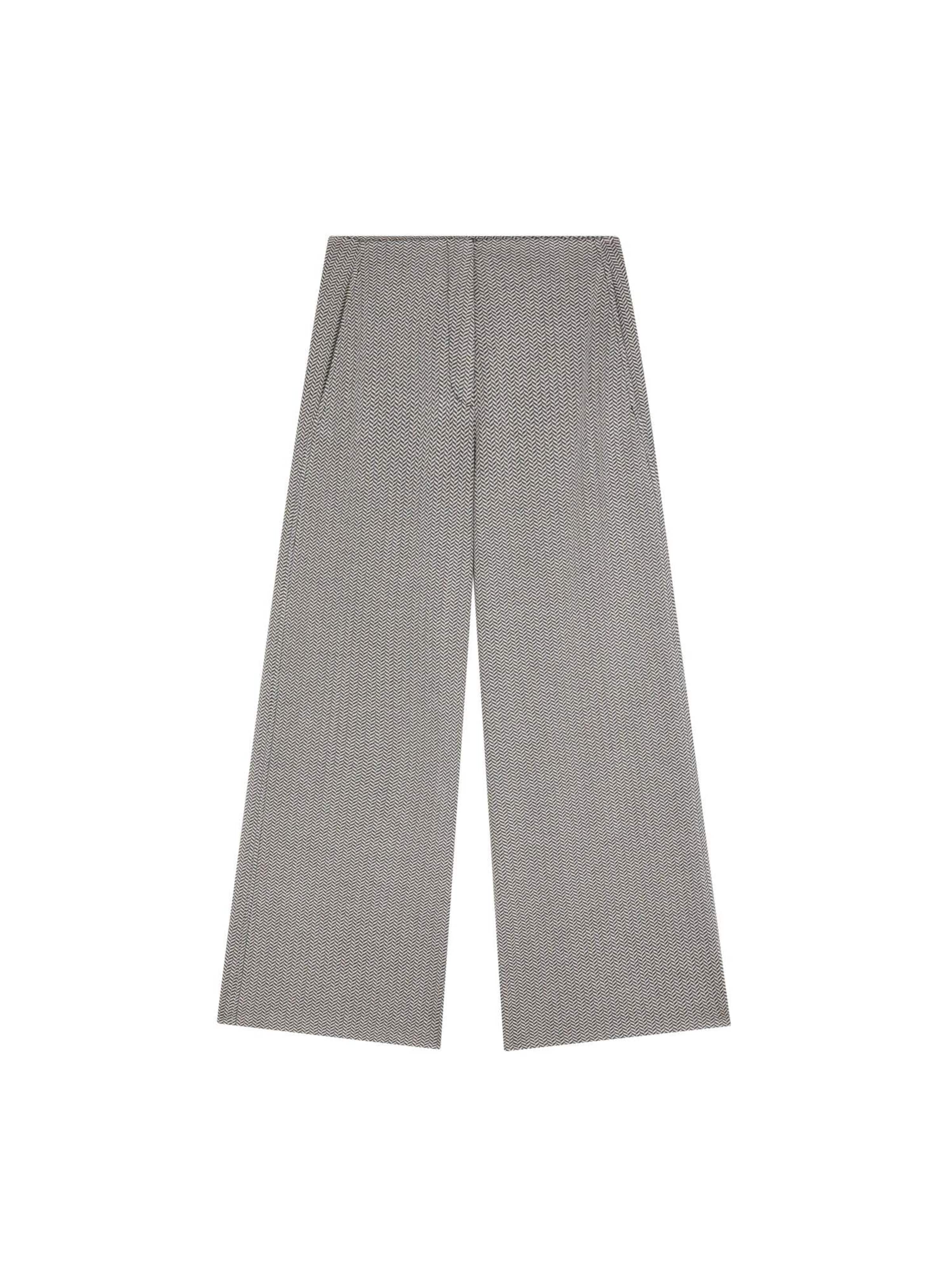 Scalpers Wide leg Trousers 'Fantasy' in Grey: front