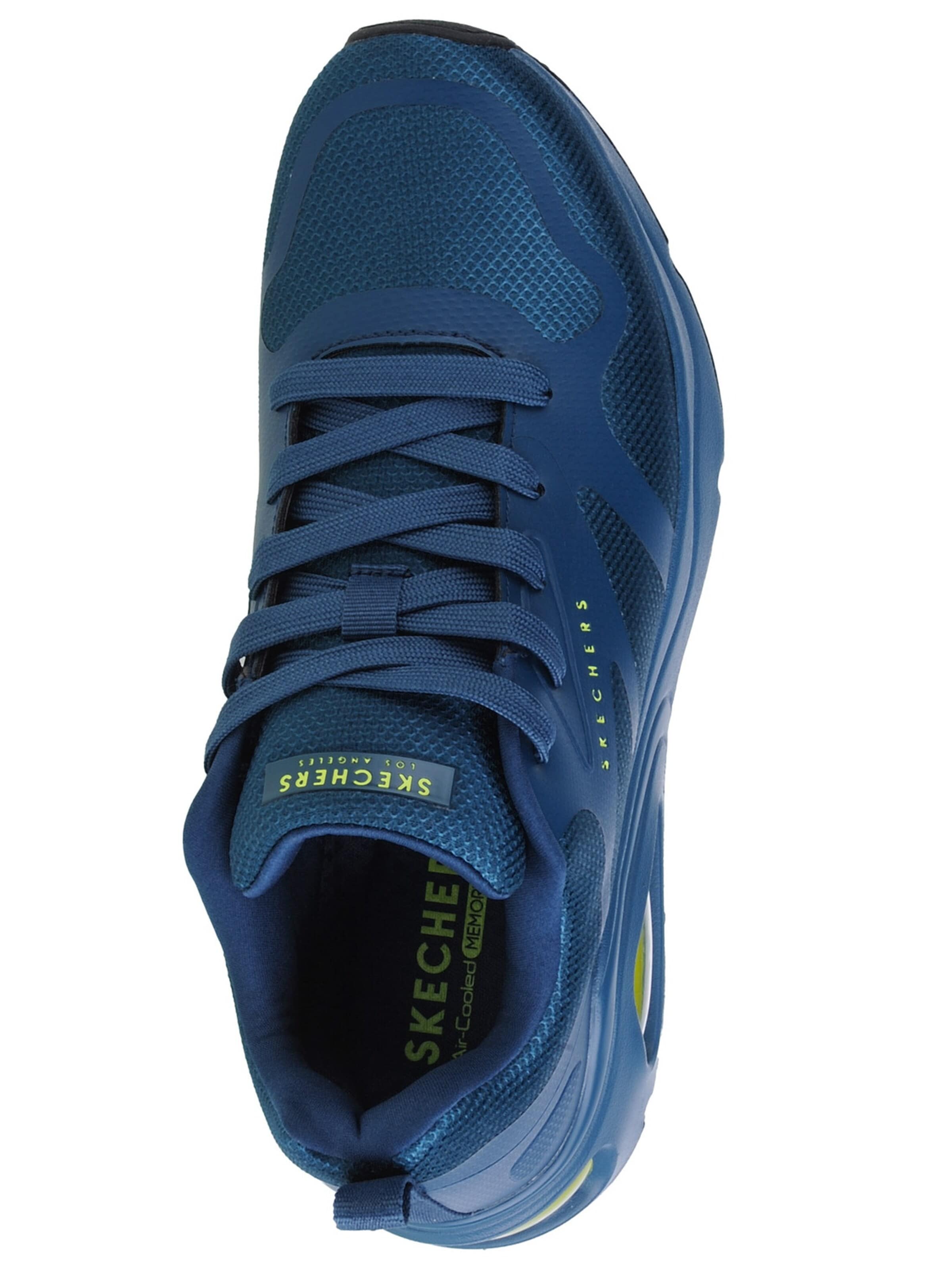 SKECHERS Athletic lace-up shoe in Blue