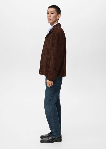 MANGO MAN Between-Season Jacket in Brown