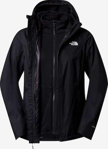 juoda THE NORTH FACE Laisvalaikio striukė 'Quest': priekis