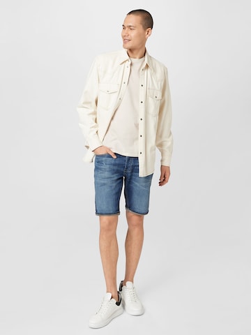 DIESEL Between-Season Jacket 'OCEAN' in White