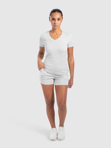 T-shirt 'Nela' Smilodox en gris