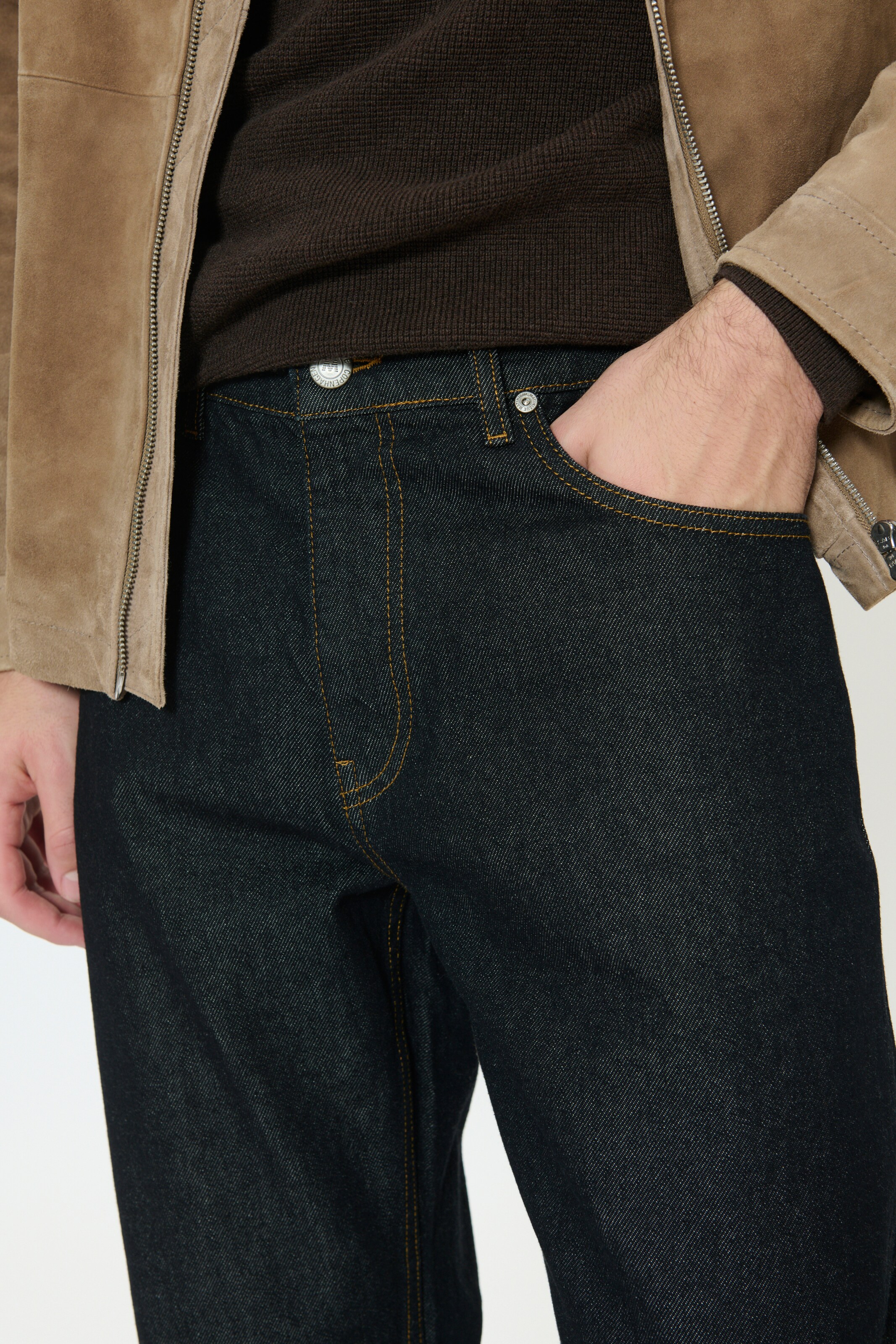 Matinique Loosefit Jeans 'Leland' i blå