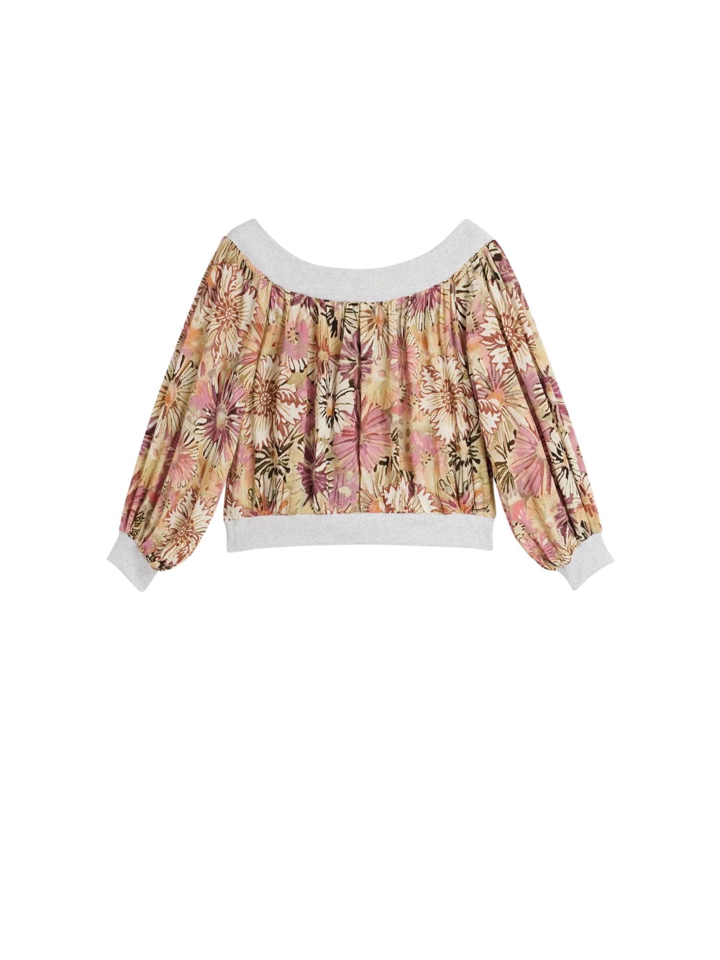 Desigual Blúzka - Zmiešané farby: predná strana