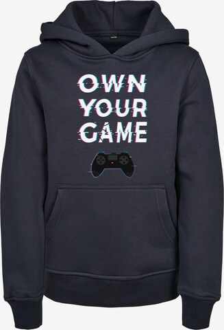 Mister Tee Sweatshirt 'Own Your Game' in Blau: predná strana