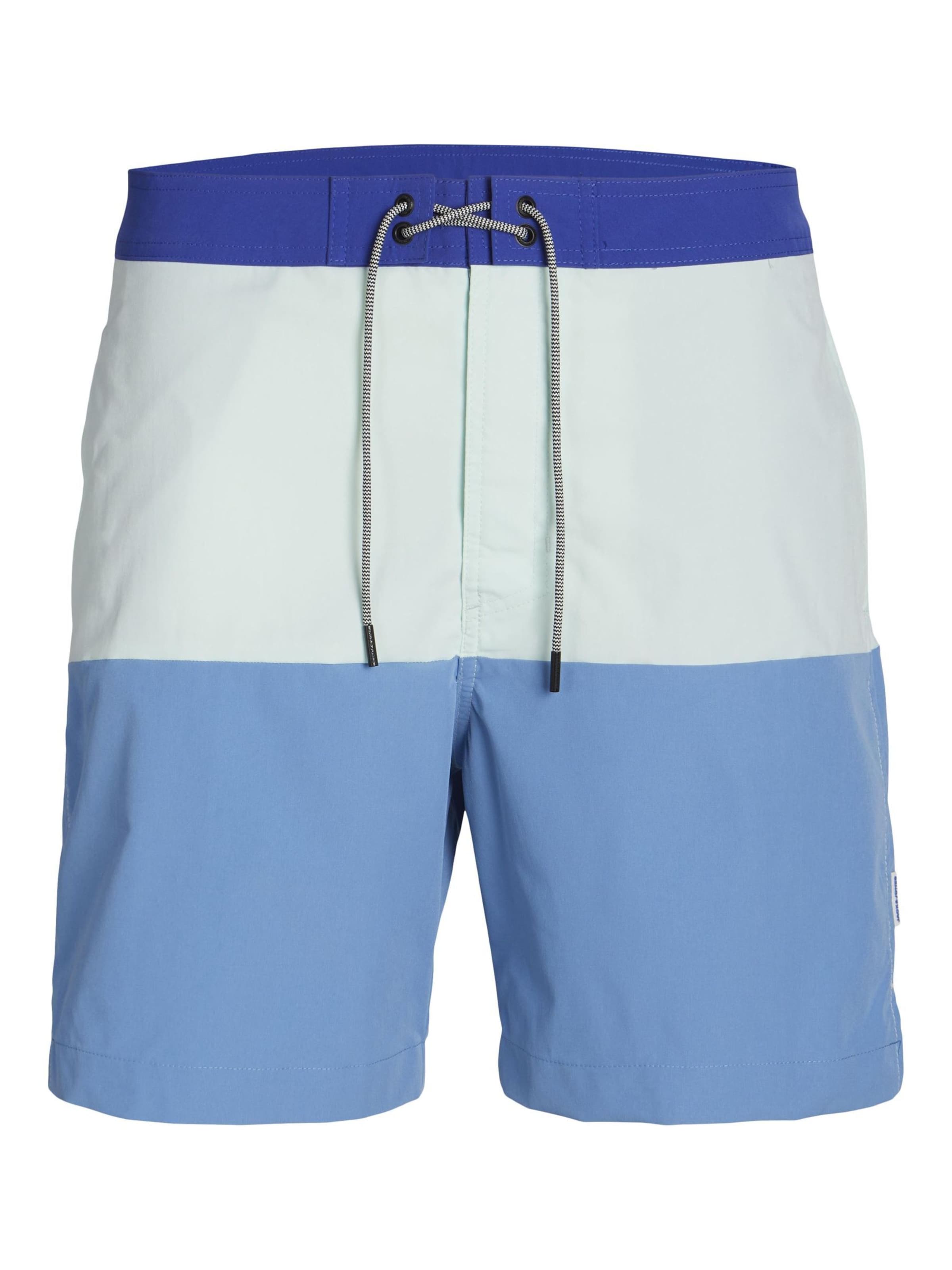 JACK & JONES Badeshorts in Blau: Vorderseite
