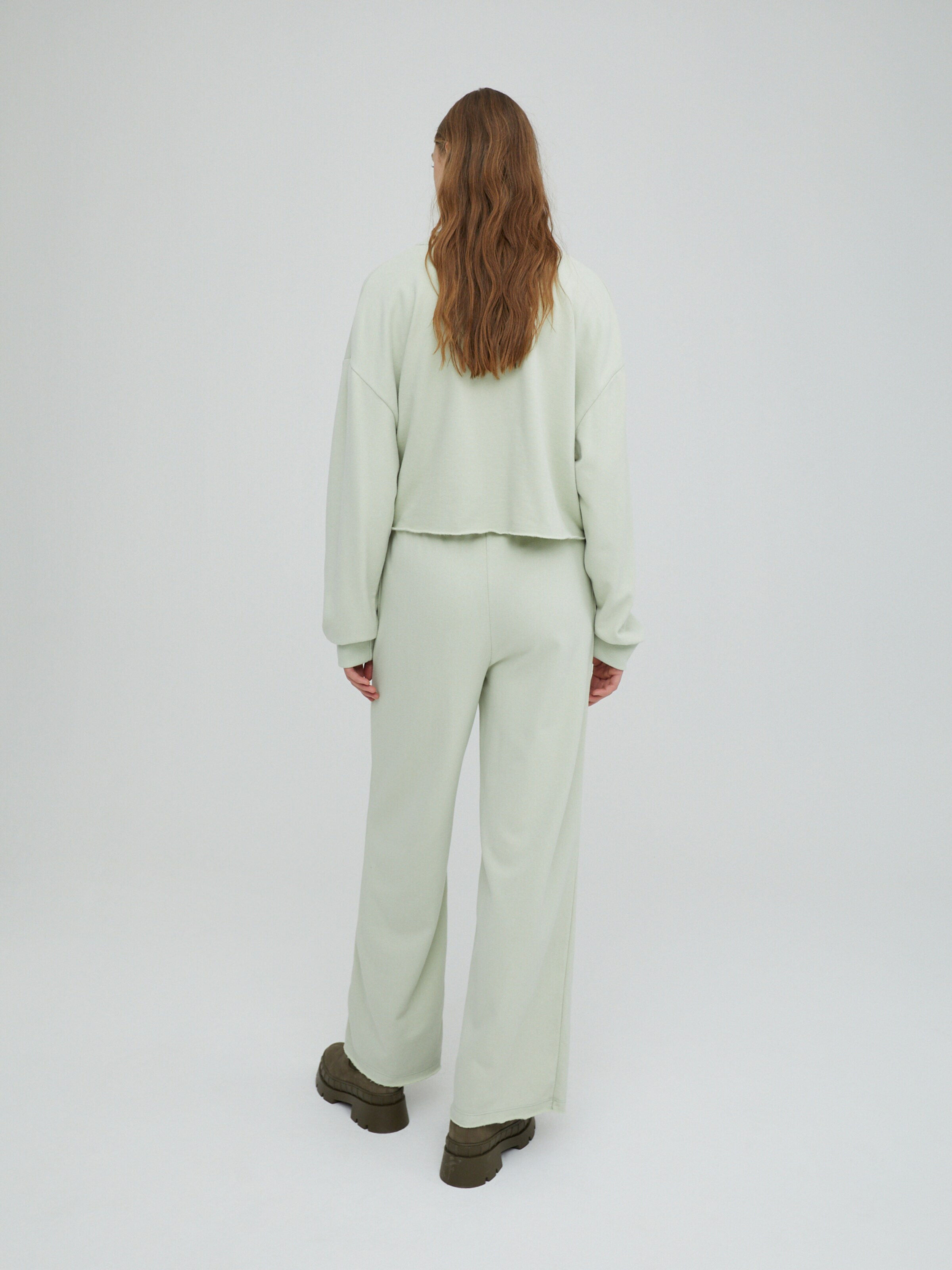 Femme Pantalon 'Sylvia' EDITED en Vert Pastel 