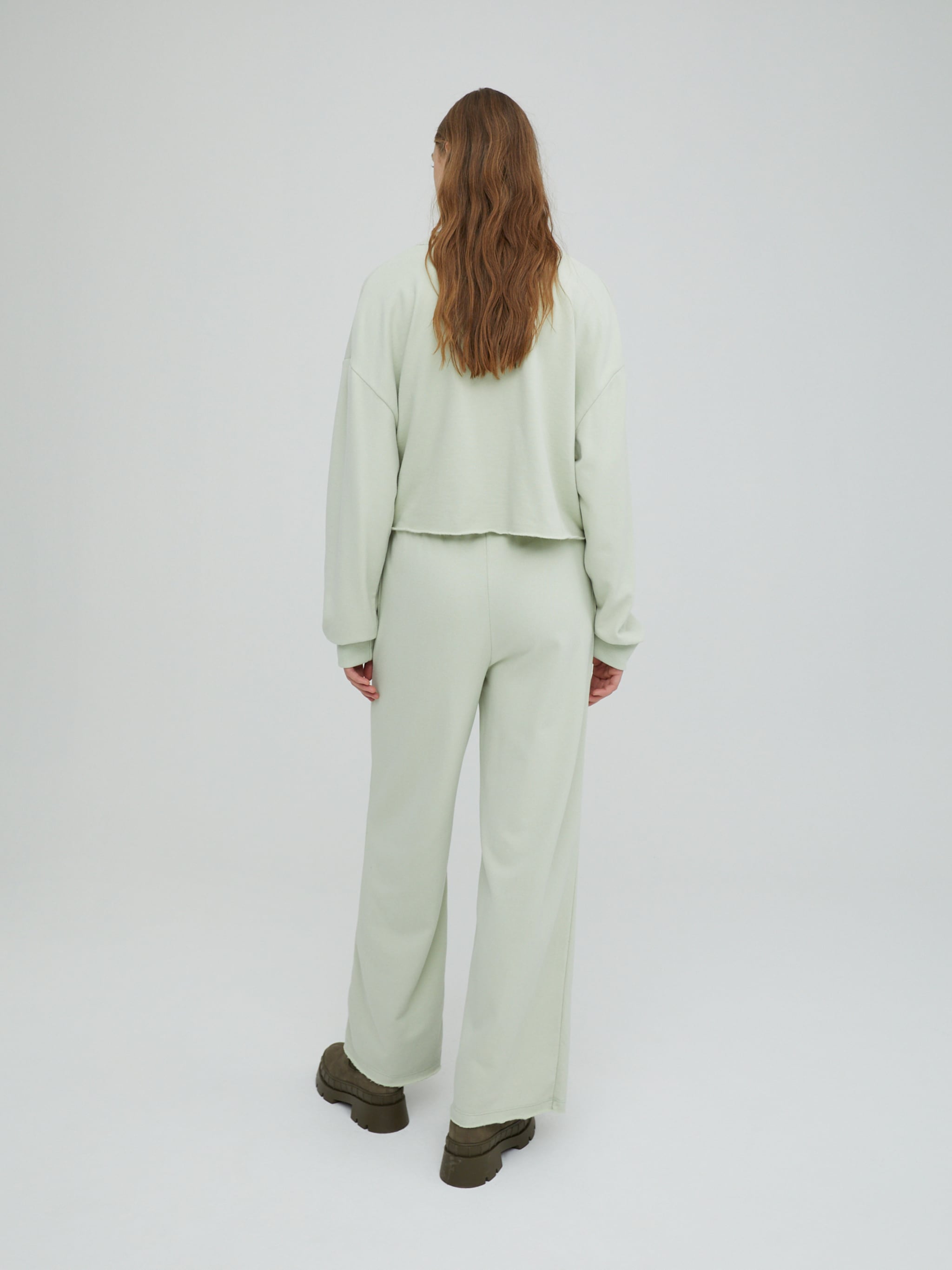 EDITED Producten Broek 'Sylvia' Pastelgroen