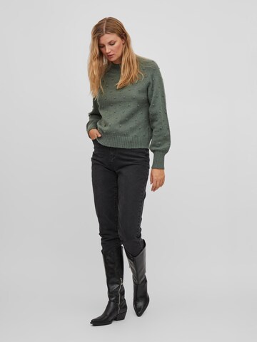 VILA Sweater 'Tuli' in Green