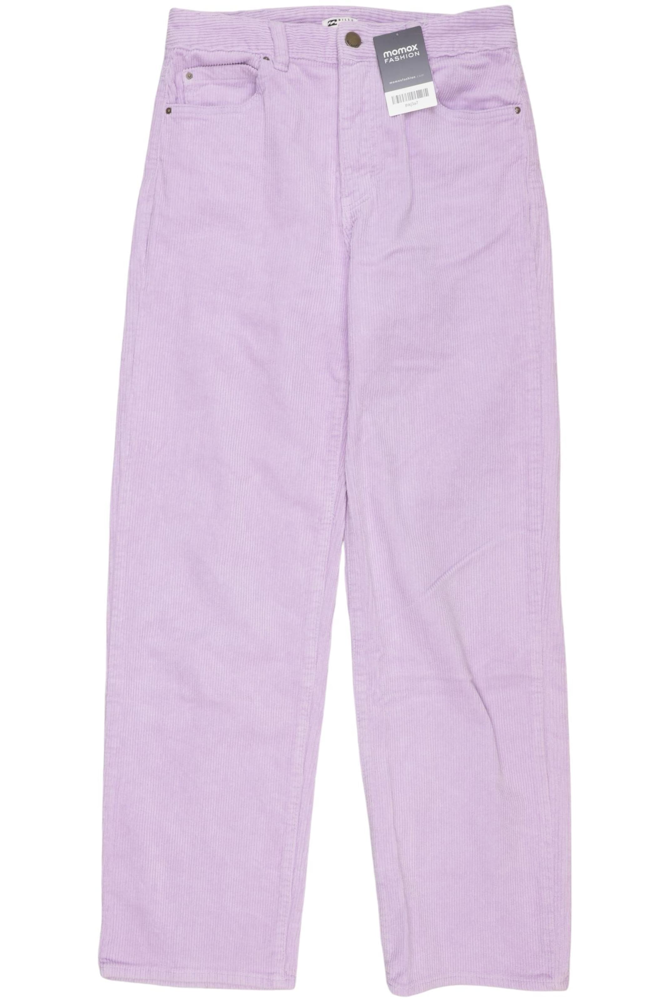 BILLABONG Pants in XS in Purple: front