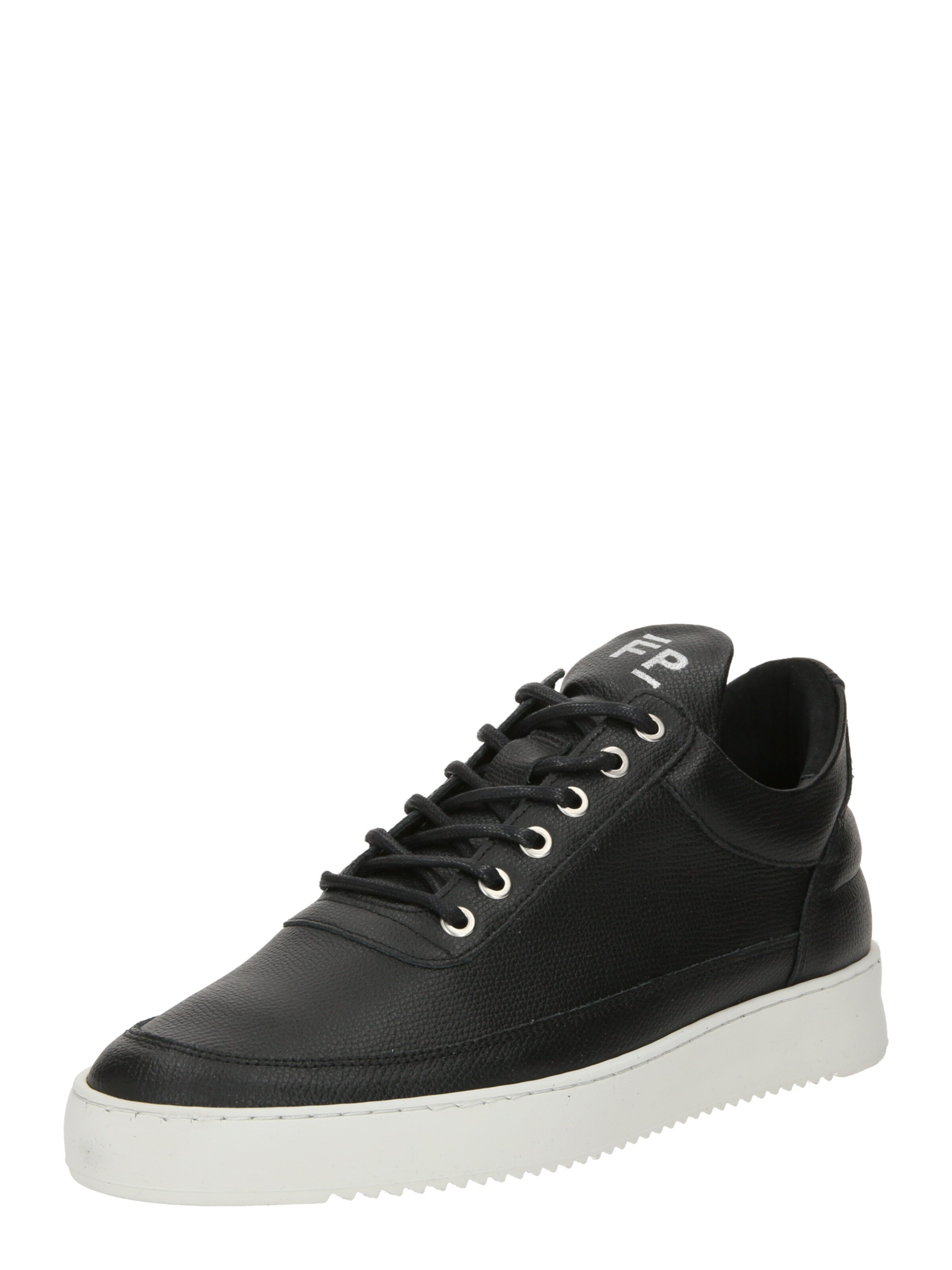 Filling Pieces Sneakers laag in Zwart: voorkant