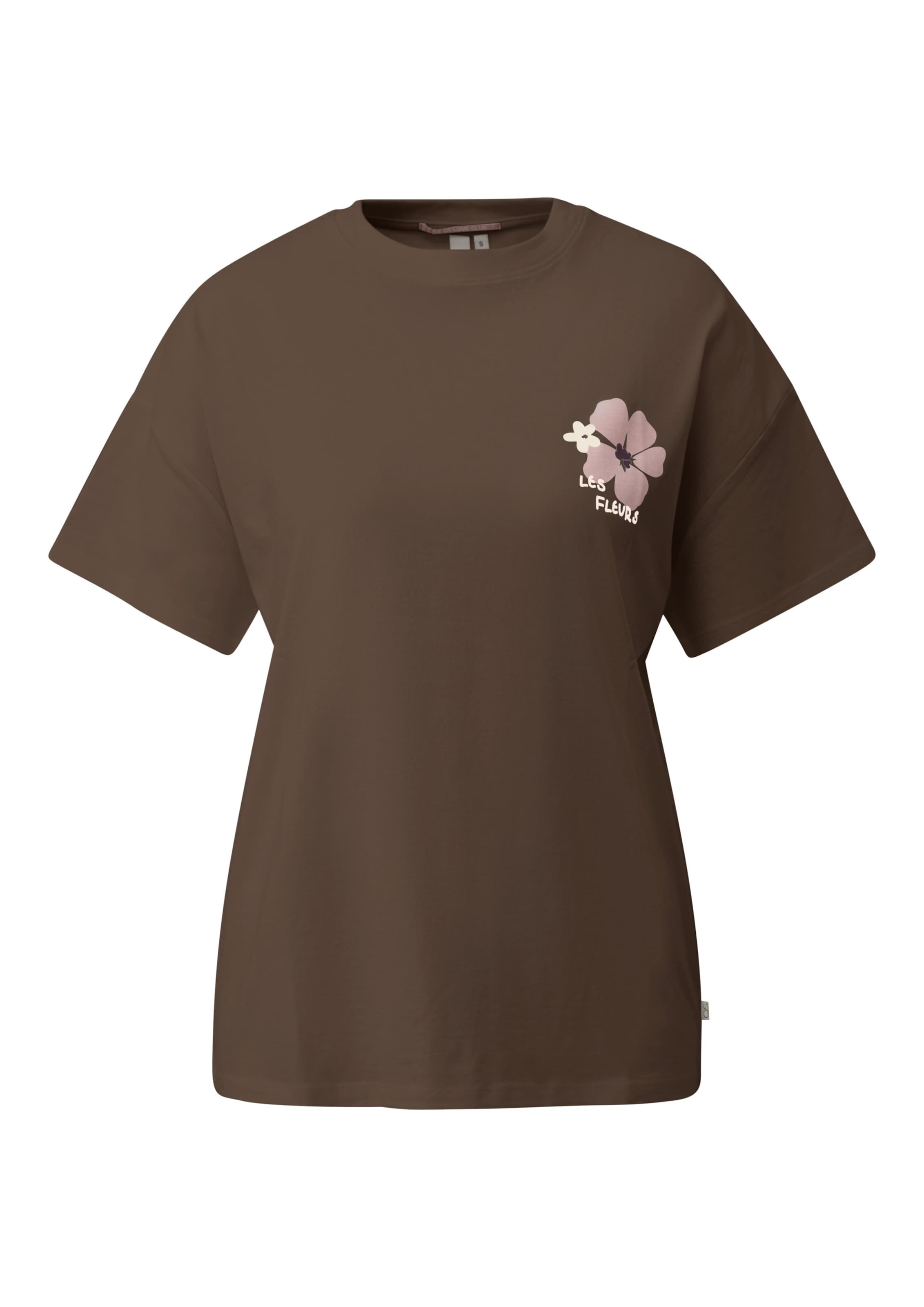 QS T-Shirt in Braun: Vorderseite
