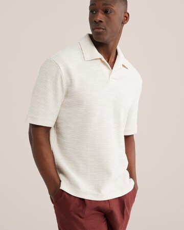 WE Fashion Shirt in Beige: voorkant
