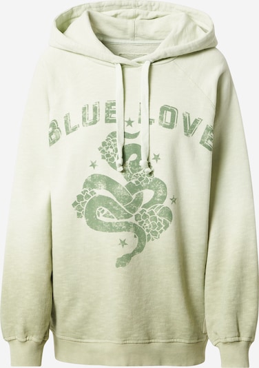 LIEBLINGSSTÜCK Sweatshirt 'Ulicia' in de kleur Mintgroen / Appel, Productweergave