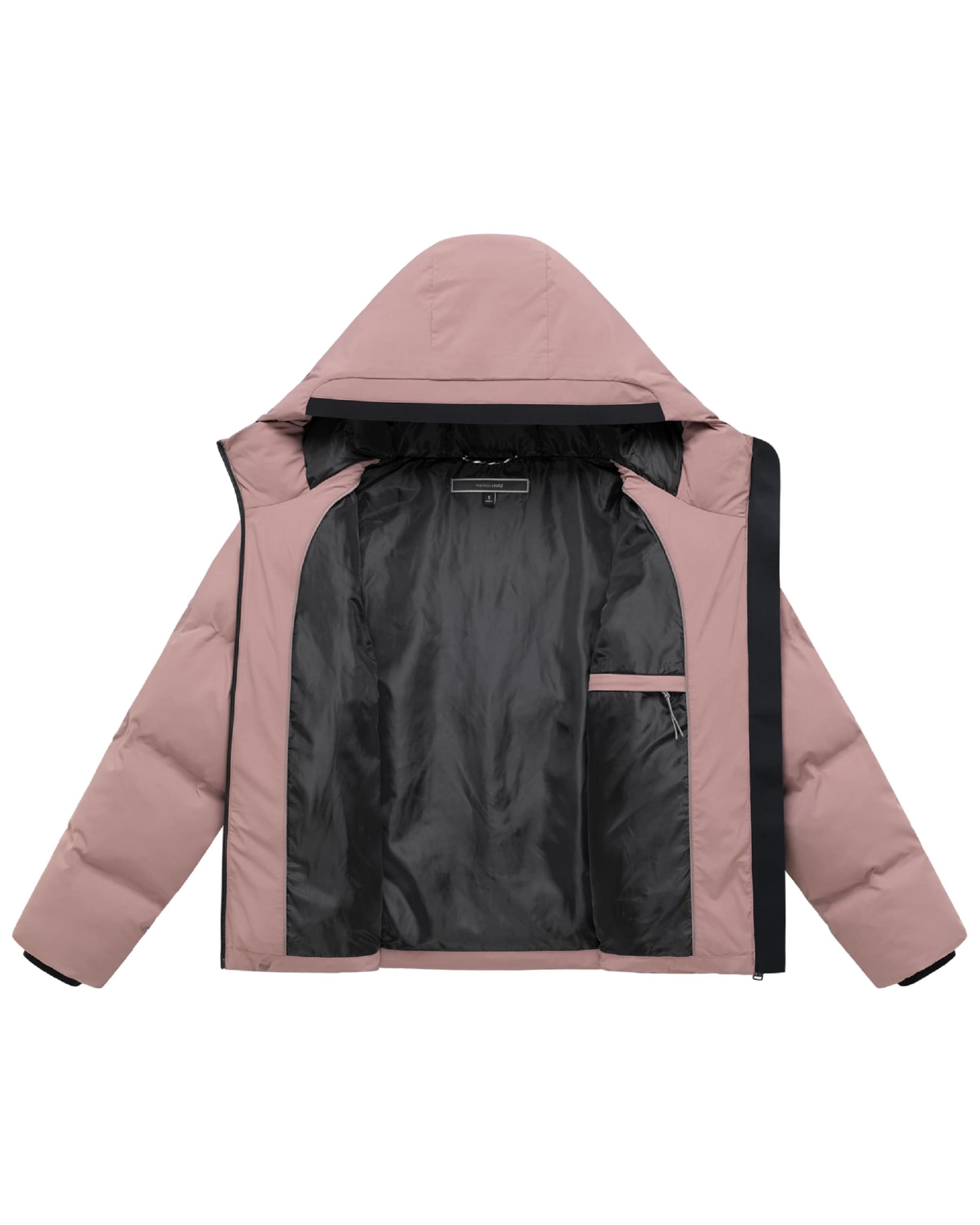 MARIKOO Winterjas 'Paddie 16' in Lila