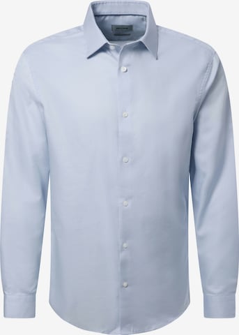Chemise PIERRE CARDIN en bleu : devant