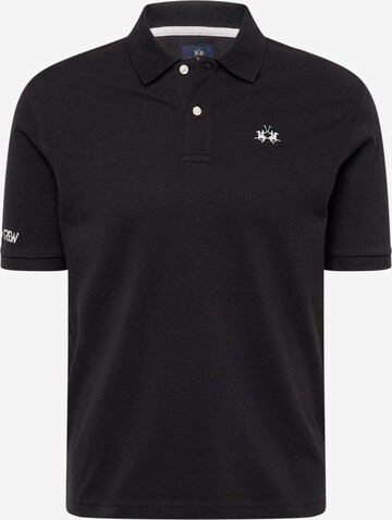 La Martina Shirt in Black: front