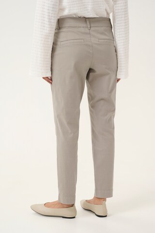 Kaffe Slimfit Broek 'KA Mette' in Grijs