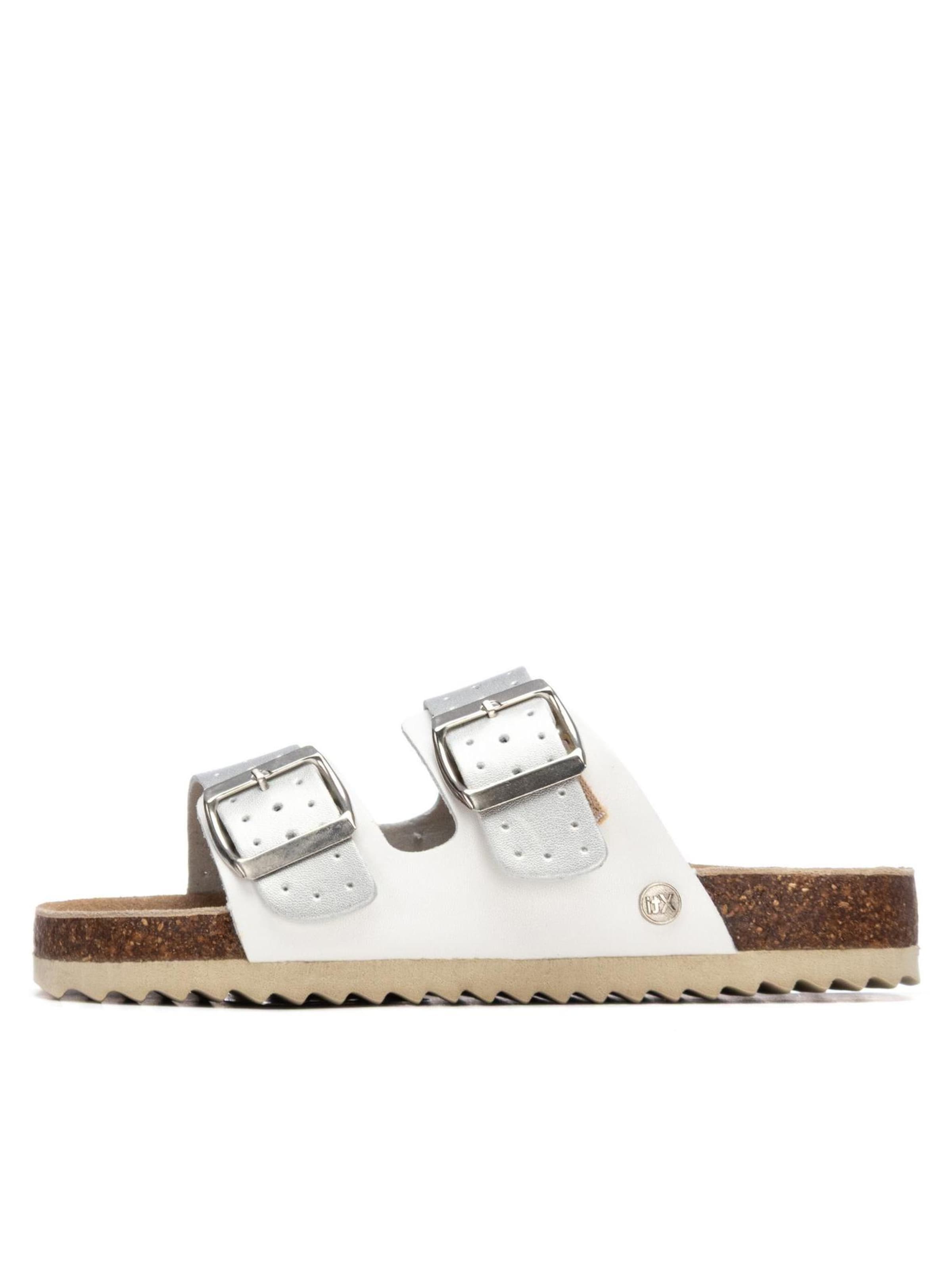 Xti - Sandalias en plata: frente