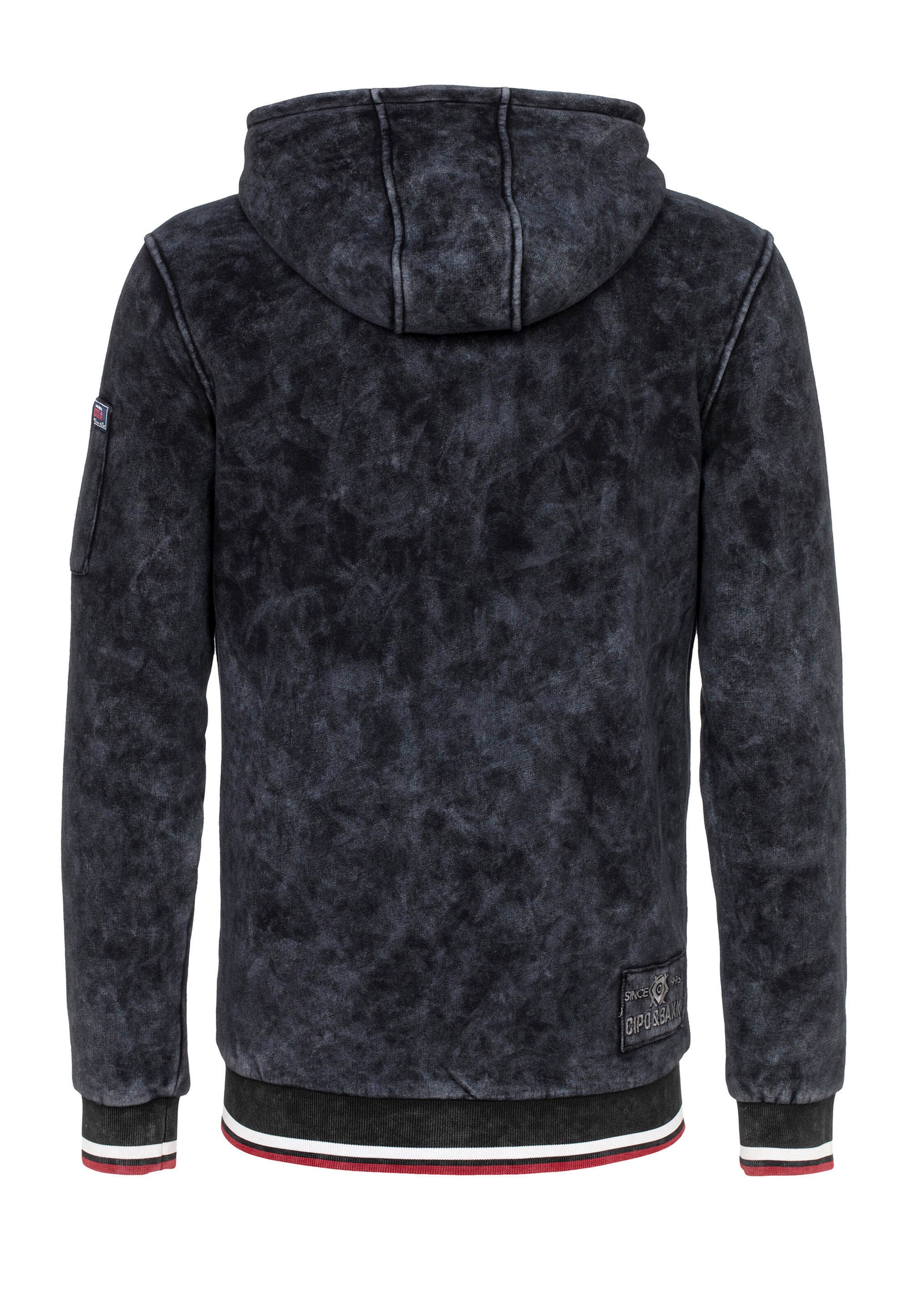 CIPO & BAXX Sweatvest in Zwart