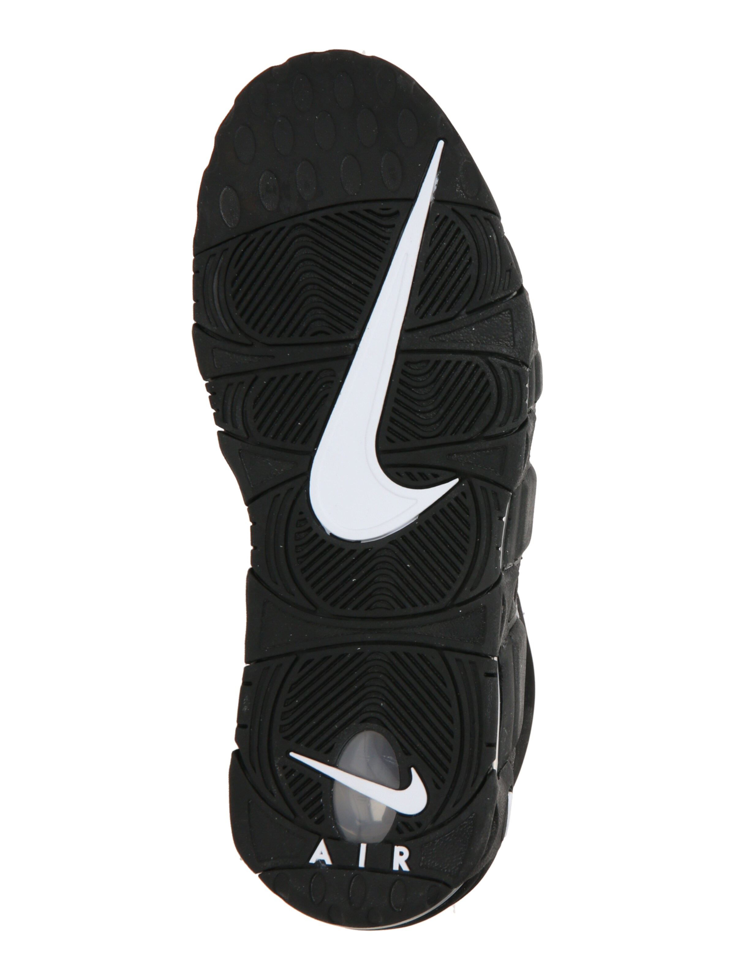 Nike Sportswear Rövid szárú sportcipők ' Air More Uptempo' - fekete