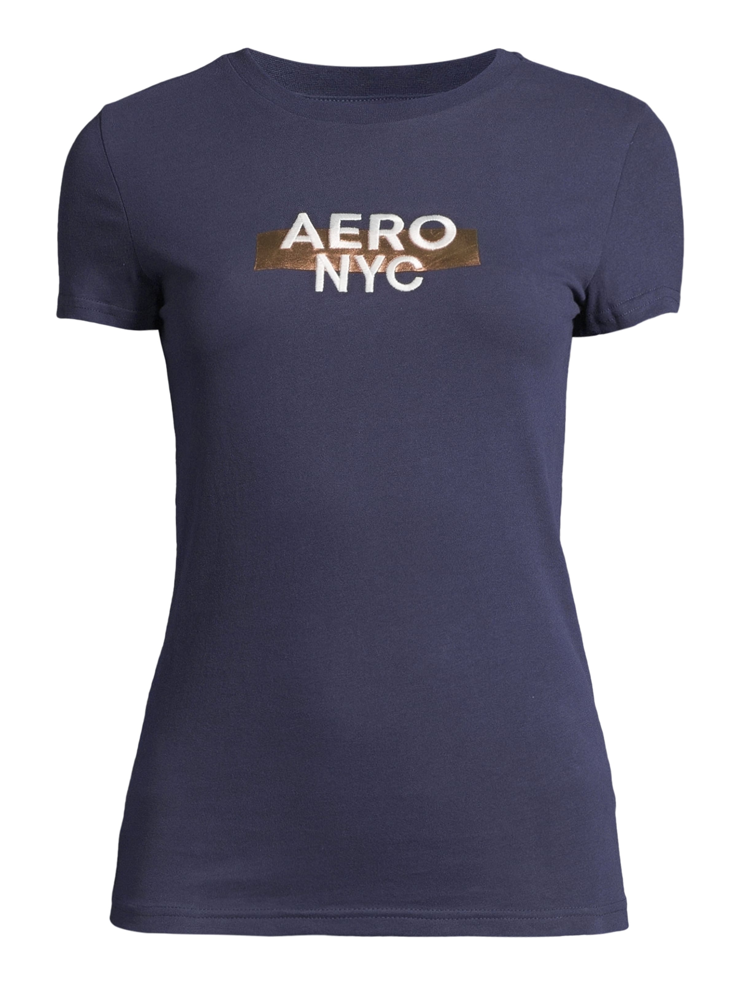 T-shirt 'JUL' AÉROPOSTALE en bleu : devant